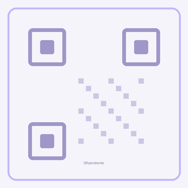 Código QR para pagar la reevaluación
